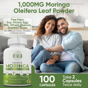 History of moringa powder