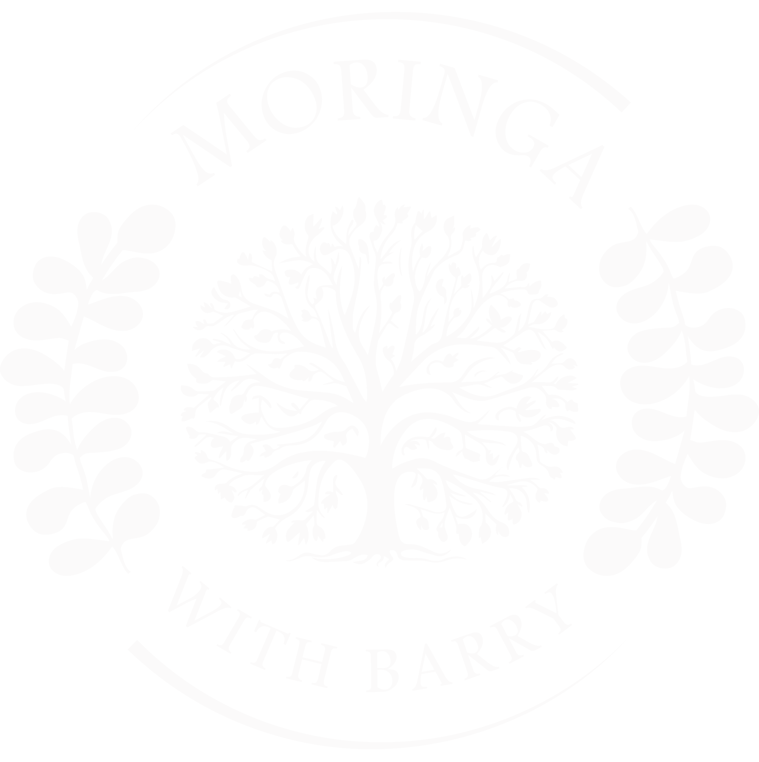 Moringa with barry Logo