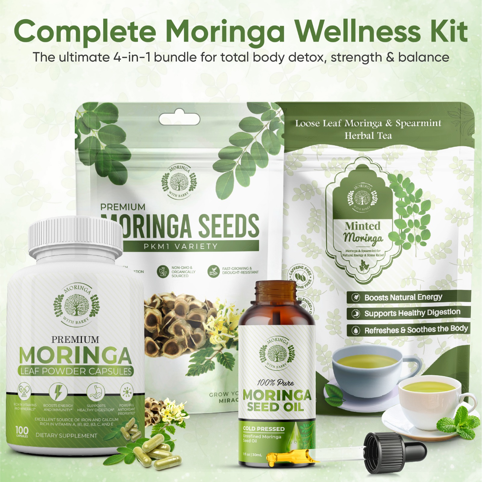 Complete Moringa Wellness Kit