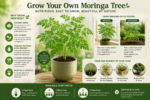 Grow Live Moringa Trees for Home Garden and Daily Wellness