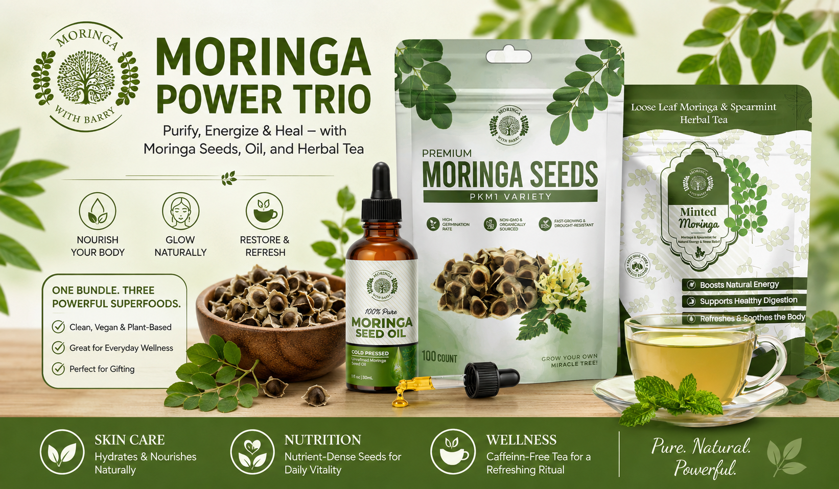 Moringa Power Trio