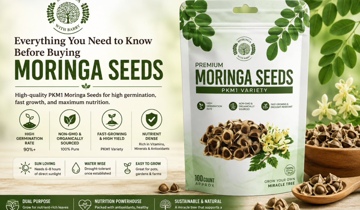 Everything You Need to Know Before Buying Moringa Seeds