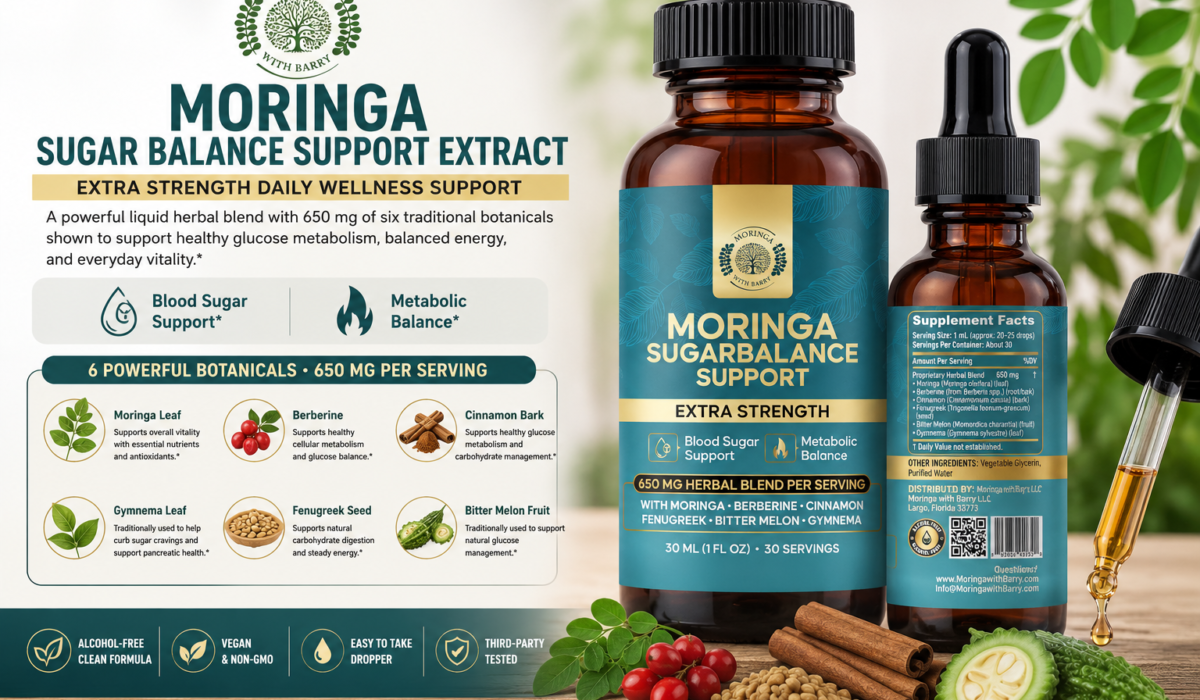 Moringa Sugar Balance Support Extract
