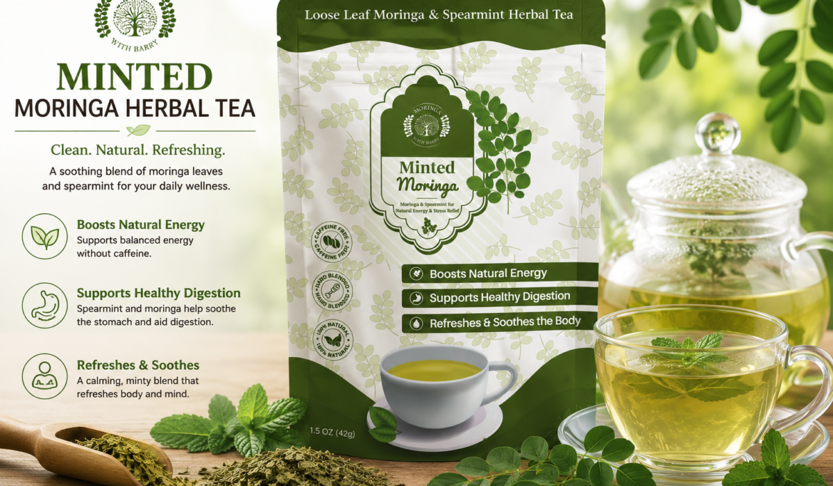 Minted Moringa Herbal Tea