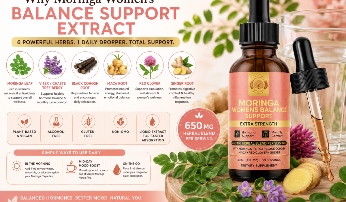 Moringa Women’s Balance Support Extract